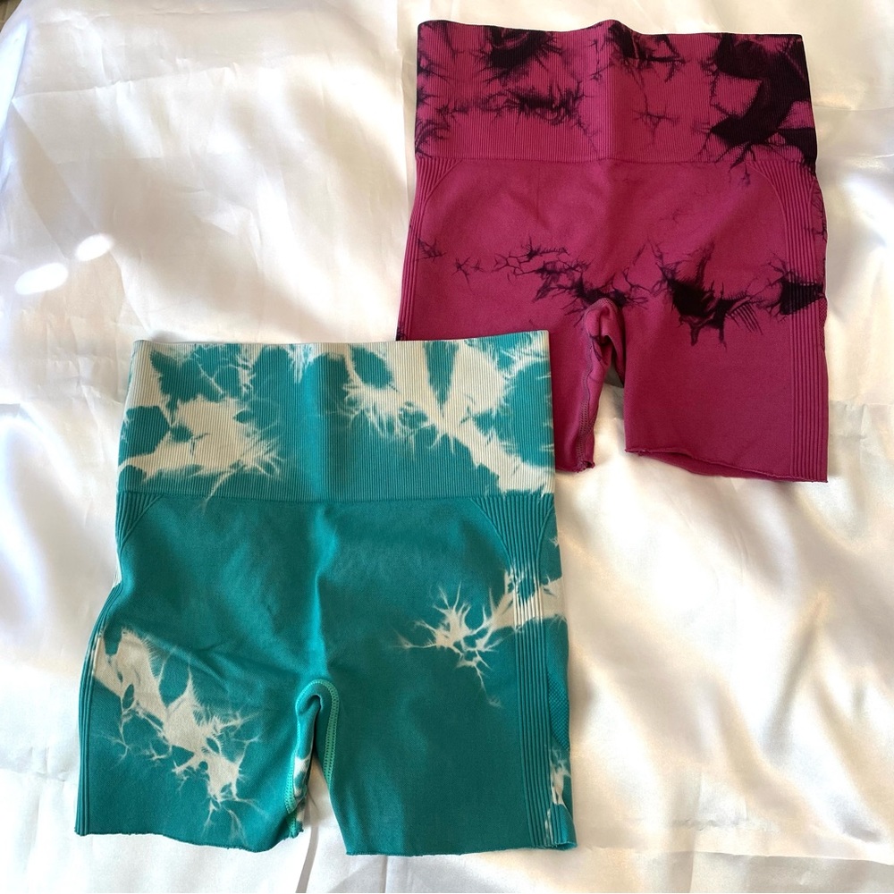 SHEIN Tie Dye Shorts Bundle